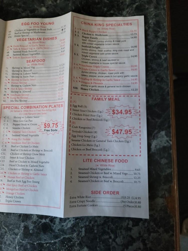 China King Menu image 2